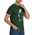 thumbnail image 5 of Just Tinge Men'S Alive Sia Fashion Hoodie Sweatshirt Men'S Basic Short Sleeve T-Shirt Dark Green 6x-Large, 5 of 5