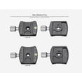thumbnail image 2 of Leofoto  50mm Screw-Knob Clamp w/QP-70N 70mm Plate Arca, Black, 2 of 11