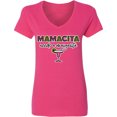 thumbnail image 3 of Inktastic Mamacita Margarita Women's V-Neck T-Shirt, 3 of 5