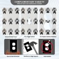 thumbnail image 3 of Yayeee Blank Wall Plate Cover 1-Gang 4.5"x2.7" Home Unused Decorative Outlet, Cartoon Cat Paw, 3 of 7