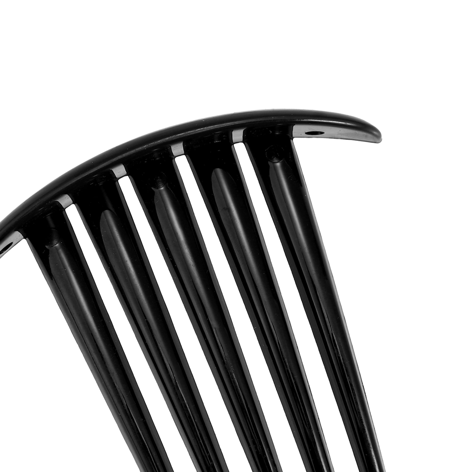 Unique Bargains 2 Pcs Small Side Combs Teeth Hair Combs Hair Clip Comb 3" Black