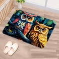 thumbnail image 5 of Owl Non-Slip Polyester Door Rug Chair Mat Kitchen Rugs, Machine Washable, 5 of 6