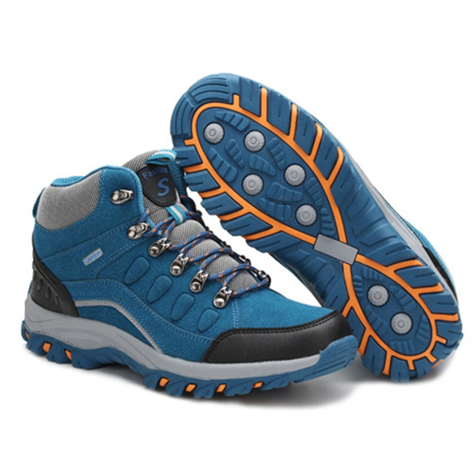 Oyedens Hiking Boots for Women Men Waterproof Non Slip Outdoor Trekking Climbing Trail Running Sneakers