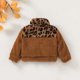 thumbnail image 5 of Abrigo De Invierno Para Niños Pequeños, Chaquetas Para Niños Y Niñas, Abrigo Con Botones De Leopardo Para Niños, Ropa De Abrigo Informal Cálida De Felpa Odeerbi LM103-1657, 5 of 7
