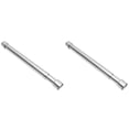 thumbnail image 1 of EIGTHTAIL2 Pack Closet Tension Rod Metal Clothing Rack Heavy Duty Stainless Steel Clothes, 1 of 1