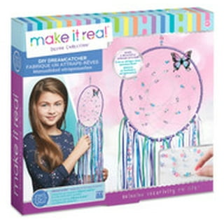 Pepperell Designer Macrame Modern Dream Catchers Kit-Coral & Pink