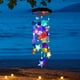 thumbnail image 1 of Campanillas de viento solares Zeiliuled, coloridas luces exteriores, 1 of 7
