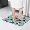 thumbnail image 4 of Black Corgi Flannel Non Slip Door Rugs,Washable Door Mats Indoor,Decorative Door Mats,Dirt-Resistant and Absorbent Doormat for Entrance,Bedroom,Kitchen,Bathroom,31.5x17in(80x43cm), 4 of 4