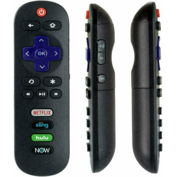 Replaced Onn Roku Tv Remote Control With Netflix Sling Hulu Now App Keys Compatible With Onn Roku Tvs Walmart Com Walmart Com
