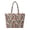 Christmas Duck Camo, variant on Qpednta Santa Pattern Quilted Tote Bag for Women, with Zipper Teacher Tote Bag, Personalized Puffy Quilted Shoulder Bag, for School Casual Outing