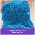 thumbnail image 3 of Kinetic Sand, 2lbs Blue Play Sand, Moldable Sensory Toys for Kids, Resealable Bag (Packaging May Vary), for Ages 3 and up, 3 of 13