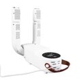 Boot Shoe Dryer White Extendable Collapsible Timer Touch Screen Silent