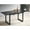 Black, variant on Extendable Square Table With Metal Leg, Black , Living Room Chic Leg Table, Black, Modern For Enhancement