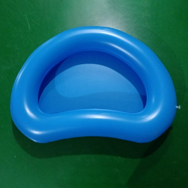 Baño de pies inflable Material de PVC lavabo de baño resistente para enjuagar los pies antes de entrar en azul multifuncional DYNWAVEMX Lavabo para remojar los pies