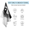 thumbnail image 3 of Yibo Beach Towels for Women Men Girls, Beach Towels for Travel, Quick Dry Towels for Swimmers Sand Proof, 3 of 8