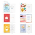 thumbnail image 4 of American Greetings 30-Count Birthday Card Assortment Box with Envelopes, Seals, and Storage Box (Kathy Davis Designs, Party Hats), 4 of 10