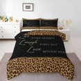 thumbnail image 1 of Erosebridal Peopard Print Bedding Twin Comforter Set,Valentine's Day Down Comforter,Breathable Reversible Bedding Sets Twin with Comforter,Abstract Decoration, 1 of 8