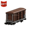thumbnail image 4 of Juego de bloques de construcción de tren cisterna de ciudad Moc, locomotora de pasajeros pesada Retro, transporte ferroviario, juguetes de ladrillos de alta tecnología, regalos para niños, nuevo, 4 of 4