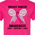 thumbnail image 4 of Inktastic Breast Cancer Awareness Hope Support and Love T-Shirt, 4 of 5