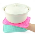 thumbnail image 5 of Silicone Drain Mat Non Slip Heat Resistant Kitchen Counter Mat Water Absorbent Drying Pad for Bar Glasses Fryer Oven Sink,Kitchen Mat,1PC,Mint Green, 5 of 6