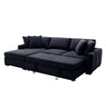 thumbnail image 3 of Kova Sofa Bed Chaise - LAF - Sectional - Navy, 3 of 3