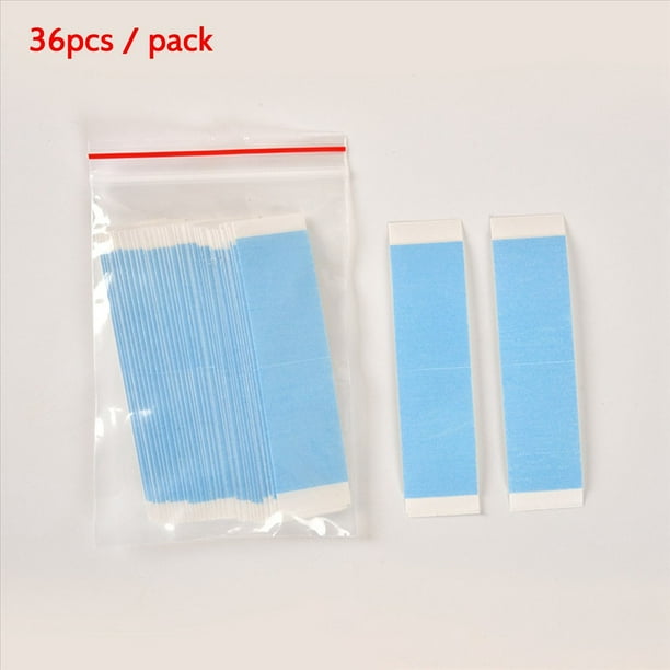 180 Pzas/Lote Cinta Fuerte para Peluca ExtensióN Adhesiva de Doble Cara Tiras de Cinta para el Cabello Impermeables para PeluquíN/Pelucas de Encaje PelíCula Adhesiva