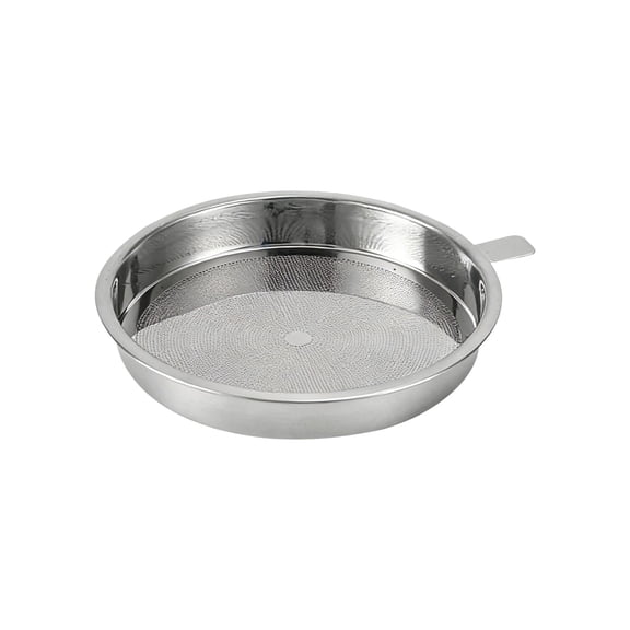Stainless Steel Fine Mesh Strainer for Cooking Oil, 4.7inch/4.9inch/5.3inch Grease Filter Sieve with Fine Mesh, Colander with Handle, Multipurpose Kitchen Strainer for Frying