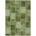 thumbnail image 2 of Addison Rugs Chantille Indoor/Outdoor Transitional Patchwork Olive Washable Rectangle Rug, 8' x 10', 2 of 6