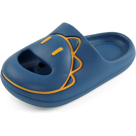 

Girls & Boys Slide Sandals Toddler Kids Summer Slip on Non-Slip Sandals for Outdoor Beach Pool Shower Slippers