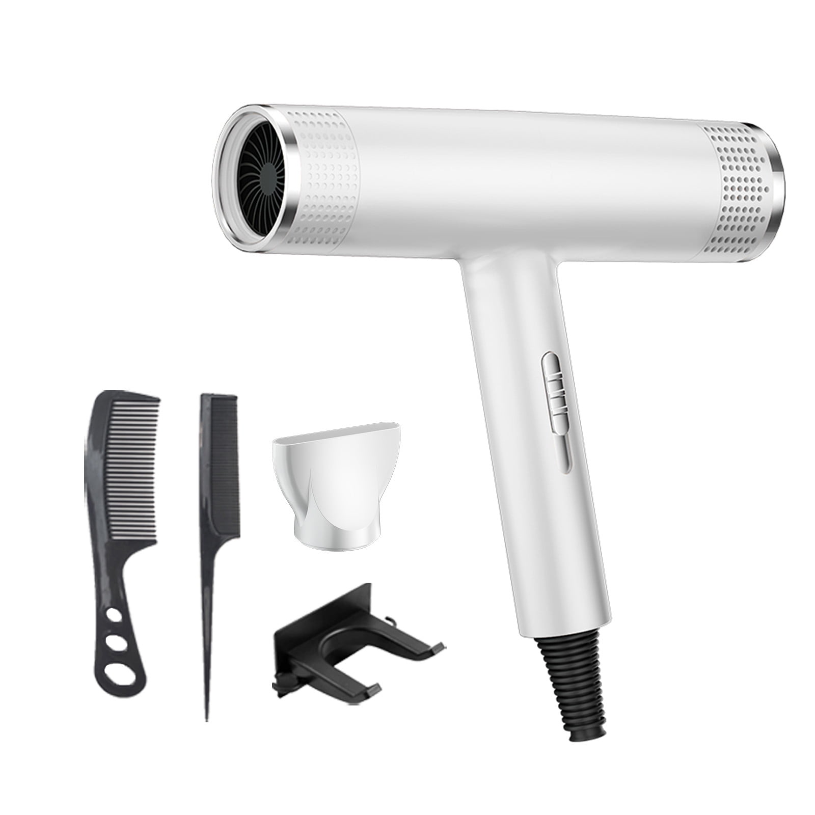 Ionic Hair Dryer, High Power Blow Dryer with Concentrator Nozzle, 3 Speed 3 Heat Settings, Lightweight Travel Design, Fast Drying, Overheat Protection, Salon Styler