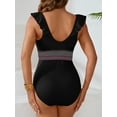 thumbnail image 5 of Sociala Womens Ruffled One Piece Swimsiuit Tummy Control Swimsuit, 5 of 5
