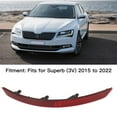 thumbnail image 4 of Rear Bumper Safety Warning Reflector Marker for 2015 to 2022 with Enhanced Visibility and Easy Installation, 4 of 7