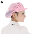 thumbnail image 1 of Unisex Dustproof Breathable Elastic Kitchen Chef Hat Cleaner Factory Work Cap, 1 of 11