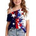 thumbnail image 2 of Freshbabe Cute and Casual Summer Short-Sleeved T-shirt Gifts for Kids Suitable for Girls Aged 5-14., 2 of 9