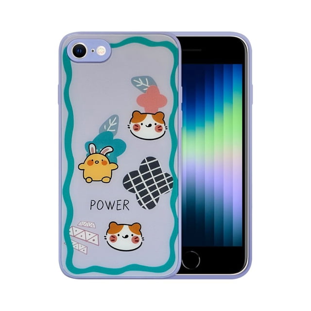 Funda de Vidrio Templado Glass Fashion para iPhone 7/8/SE 2020/ SE 2022