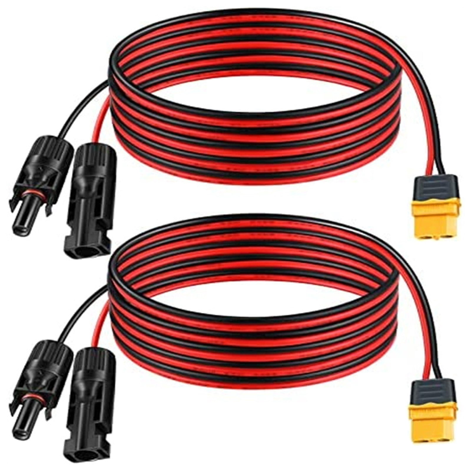 Lierteer 12Awg Xt60 Female Solar Panel Connection Cable Charging Cable Solar Generator