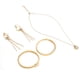 thumbnail image 5 of Conjunto de joyería para mujer, collar, pendientes y pulsera para fiesta, boda y cumpleaños., 5 of 14