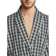 thumbnail image 2 of Hanes Men's and Big Men's Woven Shawl Pajama Robe, 2 of 5