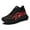 BlackRed, variant on Mens New Blade Boosting Sneakers Breathable Tennis Shoes Lightweight and Fashionable Running Shoes