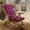 Purple, variant on Saving Seat Cushions For Home Use- Tufted Corduroy Floor Cushions For Living Room Tatami-47 Inch