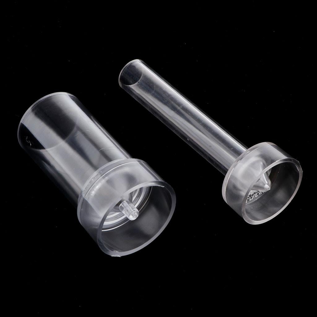 Milageto 2Pcs Plastic Clear Church Top Candle Mould Soap Mold DIY Candle Making Model