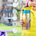 thumbnail image 5 of Bubble Guppies Kid's Insulated Water Bottle With Straw Vacuum Stainless Steel Cup Leak-Proof Toddler Thermoses Water Cup For Children, 5 of 8