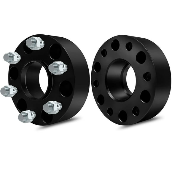 OCPTY Entretoises de Roue 6x5.5 à 6x5.5 2 Pouces 6 Crampons avec Filetage 14x1.5 Taille de Moyeu 78.1mm Compatible avec Entretoises de Roue Avalanche 2007-2013 2 Pcs