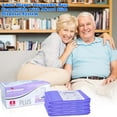 thumbnail image 5 of Diaper Pail Refills Increased 12% length Compatible with Dekor Plus Diaper Pails Baby Powder Scent Holds up to 2552 Diapers (4 Pack), 5 of 6
