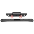 thumbnail image 3 of Juego de parachoques delantero y trasero de aluminio RC para piezas de actualización de coche Axial SCX24 90081 1/24 RC Negro, 3 of 10
