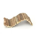 thumbnail image 2 of Escondite de madera flexible - Extra grande - Casa, túnel, rampa, puente, tubo para conejillos de indias, hurones, erizos, chinchillas, conejos pequeños y otros animales pequeños - Accesorios,, 2 of 4