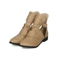 thumbnail image 5 of New Women Machi Foxter-1 Leatherette Cut Out Buckled Festival Ankle Boot, 5 of 6