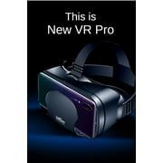 ZHANGHENG VR Headset with Controller Adjustable 3D VR Glasses Virtual Reality Headset HD Blu-ray Eye Protected Support 5~7 Inch for Android/Phone/windows