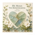 thumbnail image 2 of Psalms of Comfort & Strength Sea Glass Art Kit, Christian Sea Glass Art Kit, DIY Sea Glass Mosaic Craft for Adults, Inspirational Christian Wall Art and Home Decor Gift (brokenheart), 2 of 6