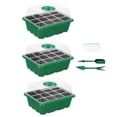 thumbnail image 4 of koolsoo Seed Starter Tray 12 Holes Growing Tray for Microgreens Windowsills Terraces 3Pcs, 4 of 9